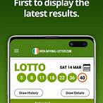 irish lottery main page result